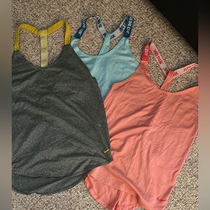 3 Women’s Nike DriFit Tank Tops